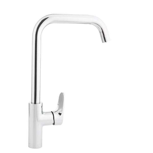 SWISS AQUA TECHNOLOGIES - Swiss Aqua Technologies set mitigeur lavabo avec bras pivotant + mitigeur cuisine douchette extractible 2 jets, bras pivotant, chrome (SATBSD2280LCR) - large
