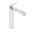 SWISS AQUA TECHNOLOGIES - set mitigeur lavabo haut + mitigeur cuisine avec douchette extractible et bras pivotant, chrome (SATINFBSD285) - vignette