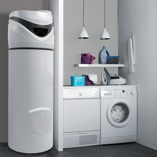 ARISTON - Chauffe eau thermodynamique Monobloc Nuos Primo HC A+ Ariston Air Ambiant / Air Extérieur 244 L - large