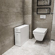 HABITAT ET JARDIN - Meuble de salle de bain en bois "Calencia" - 60 x 19 x 55 cm - Blanc - vignette
