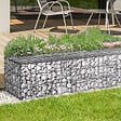 ID MARKET - Lot de 2 gabions pour pierre 100 x 30 x 30 cm - vignette