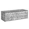 ID MARKET - Lot de 2 gabions pour pierre 100 x 30 x 30 cm - vignette