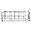 ID MARKET - Lot de 2 gabions pour pierre 100 x 30 x 30 cm - vignette