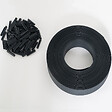 ID MARKET - Kit de lamelles occultantes PVC grises L.60 M pour panneau grillagé - vignette