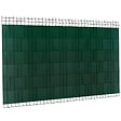 ID MARKET - Kit de lamelles occultantes PVC souples vertes horizontales 35 M - vignette