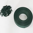 ID MARKET - Kit de lamelles occultantes PVC vertes L.60 M pour panneau grillagé - vignette