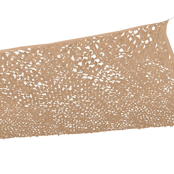 ID MARKET - Voile d'ombrage carré design ombrière camouflage 4x4 M sable - large