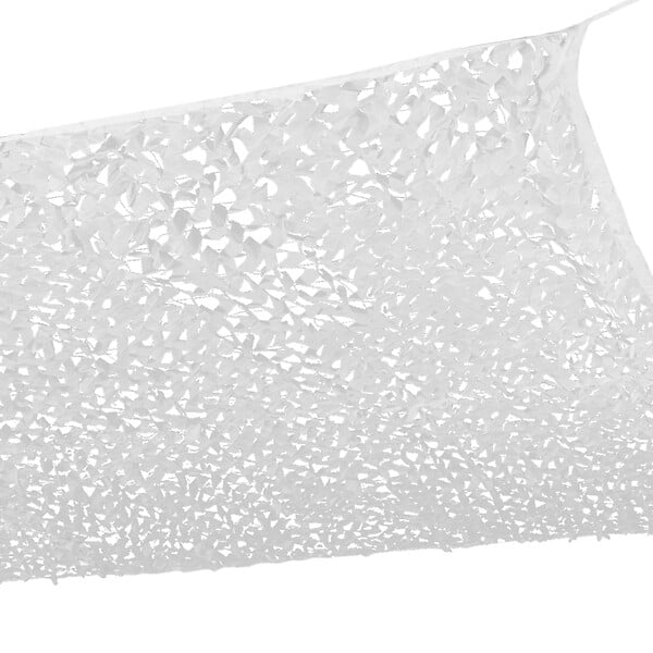 ID MARKET - Voile d'ombrage rectangulaire design ombrière camouflage 3x4 M blanc - large
