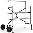 ID MARKET - Echafaudage mobile sur roues L.140xl.78xH.135 CM avec 2 plateformes - vignette