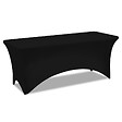ID MARKET - Housse noire pour table pliante 180 CM - vignette