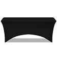 ID MARKET - Housse noire pour table pliante 180 CM - vignette