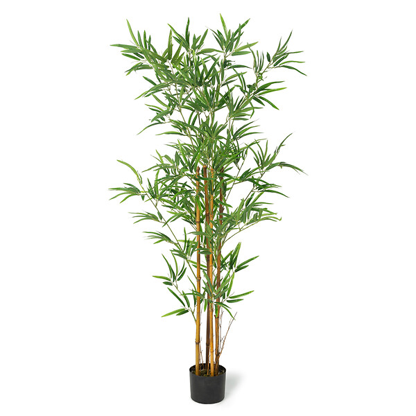 ID MARKET - Bambou artificiel hauteur 150 cm - large