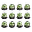 ID MARKET - Cloche à salades x12 serre de protection pour plants - vignette