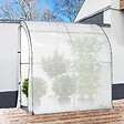 ID MARKET - Serre d'hivernage murale adossée 200 x 80 x 160 cm balcon et terrasse - vignette