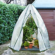 ID MARKET - Serre d'hivernage dôme 160 x 160 x 180 cm balcon et terrasse - vignette