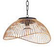 ID MARKET - Lampe solaire extérieure SYDNEY suspension en métal effet rotin - vignette