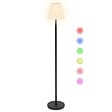 ID MARKET - Lampadaire solaire extérieur avec LED multicolore - vignette