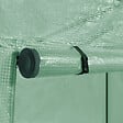 ID MARKET - Serre de jardin verte toutes saisons avec fenêtre et porte zippée - vignette