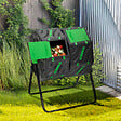 ID MARKET - Bac de compostage rotatif double bac 140L - vignette