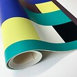 99DECO - Tapis antidérapant - Tessella Boreal - vinyle - int./ext. - Multicolore - 50x200cm - vignette