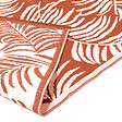 ID MARKET - Tapis extérieur COCO tropical terracotta et blanc 270 x 470 CM - vignette