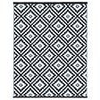 ID MARKET - Tapis extérieur BAHAMAS noir 270 x 470 CM - vignette