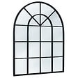 ID MARKET - Miroir verrière arche design industriel 80x100 cm - vignette