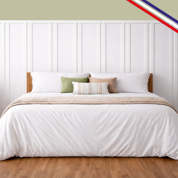 99DECO - Kit de moulures murales en bois à 16 tasseaux de 150 cm - Pin des Landes - Prêt à coller et peindre - Iris - 2 mètres - Fabrication française - large