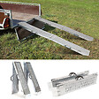 ID MARKET - Set de 2 rampes pliables galvanisées spécial chargement - vignette