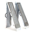 ID MARKET - Set de 2 rampes pliables galvanisées spécial chargement - vignette