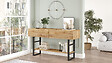 HABITAT ET JARDIN - Console en bois "ML23" - 138 x 43 x 75 cm - Beige - vignette