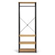 ID MARKET - Dressing L. 60 cm DETROIT design industriel - vignette