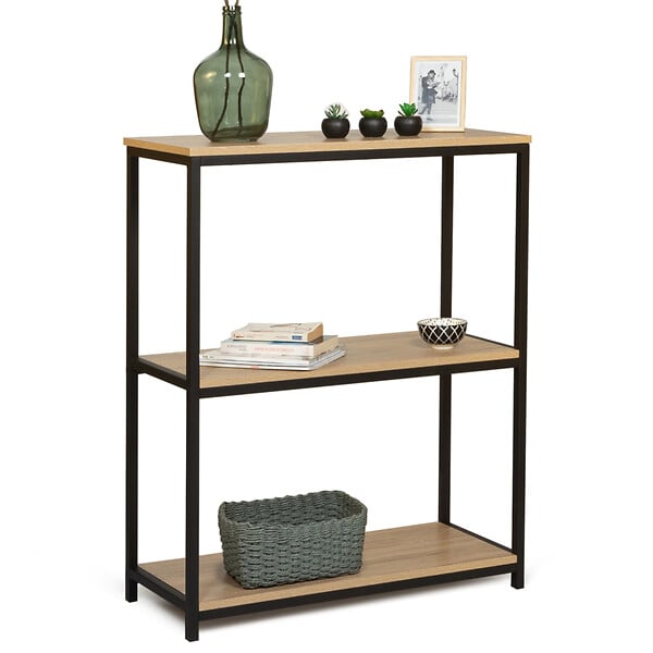 ID MARKET - Console 3 niveaux DETROIT design industriel - large