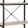 ID MARKET - Etagère 5 niveaux DETROIT design industriel 170 cm - vignette