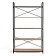 ID MARKET - Etagère XL 5 niveaux DETROIT design industriel 170 cm - vignette