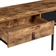 ID MARKET - Console 2 tiroirs CHICAGO design industriel - vignette