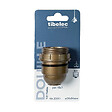 TIBELEC - Douille E27 isolée 1 2 filetée bague diamètre 48mm or - vignette