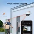 DAEWOO - Daewoo - Caméra de surveillance extérieure rotative EP506 - Wifi - Alimentation électrique ou PoE - vignette