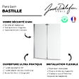 JACOB DELAFON - Pare-bain Bastille chromé - vignette