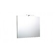 KIAMAMI VALENTINA - Miroir De Salle De Bain 90X60 Avec Applique Chromée À Led - vignette