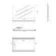 KIAMAMI VALENTINA - Miroir Mural 100X60 Avec Bord Poli - vignette