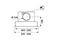 ROBLIN - Hotte Plafond 90cm 66db 839m3/h Inox - 6509916 - vignette