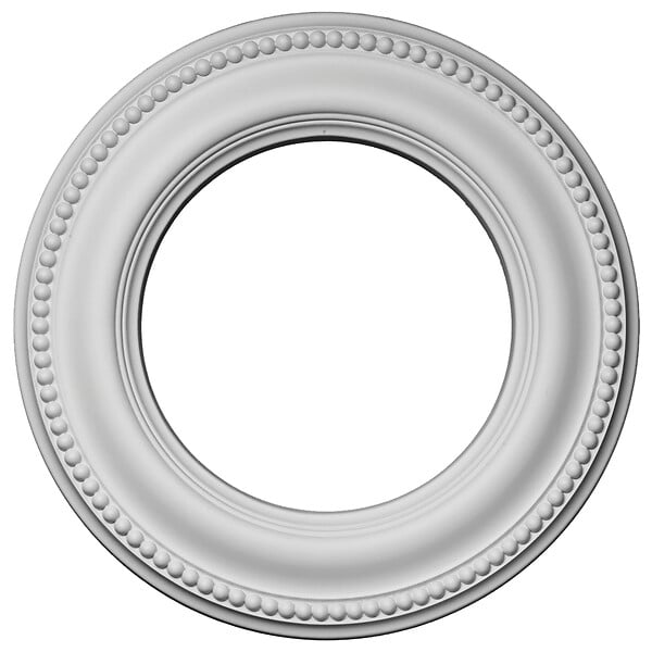 SANS - Rosace plafond 33 cm R006 - Polyuréthane - large
