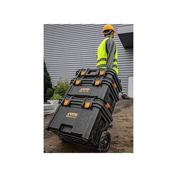 VITO - Chariot à outils XL sur roues L x P x H: 58 x 48 x 85 cm Valises d'atelier Amovibles et modubables VITO - large