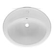 SIKO - Vasque à encastrer Multi 55 x 47,5 cm en céramique, 1 trou robinet centré, blanc (1690NEW) - vignette
