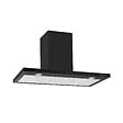 AIRLUX - Hotte Décorative Murale 90cm 636 M3/h Noir - AHBS960BK - vignette
