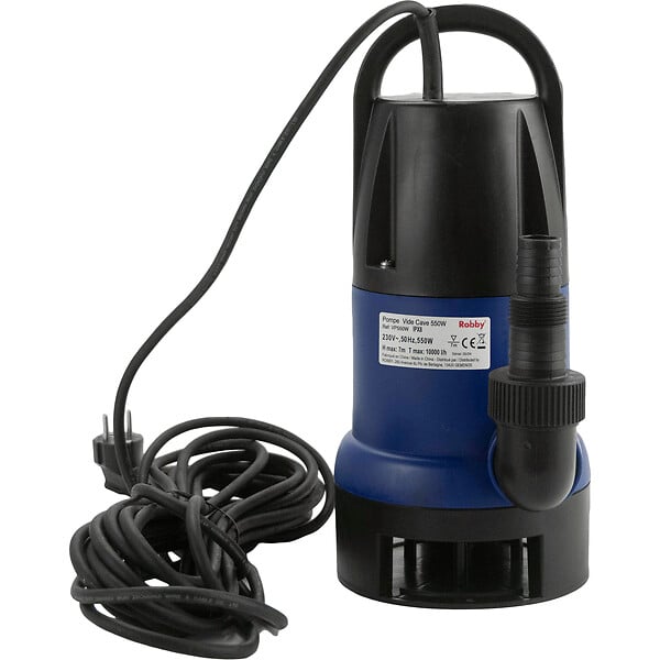 ROBBY - pompe immergée automatique à flotteur intégré 550w - vp550w - large