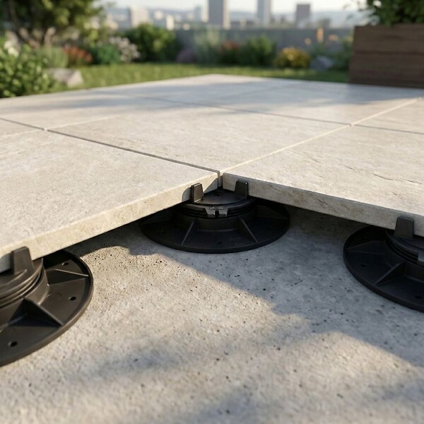 VERINDAL+ - Plot réglable terrasse dalle 20 à 30 mm - VERINDAL - Carton de 25 - large