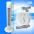 COOL CLIMA - VENTILATEUR COLONNE - COOL CLIMA - CCVC45W-775TIME - vignette