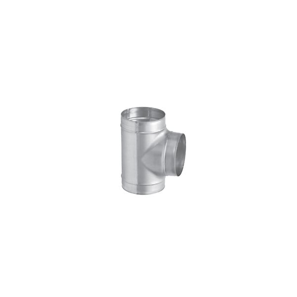 JONCOUX - Coude en T galvanisé de 90° d'angle - diamètre 125 mm - Egal - large